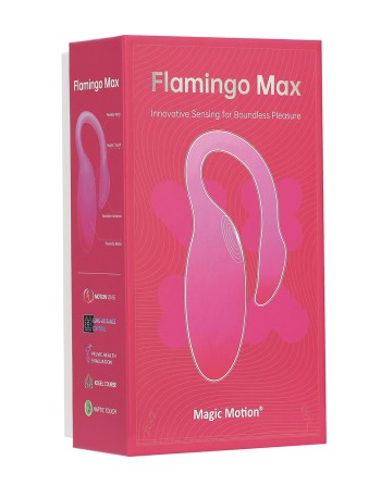 Stimulateur connecté Flamingo Max rose - Magic Motion