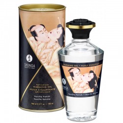 sexy Huile chauffante aphrodisiaque - Vanille fétish 100ml