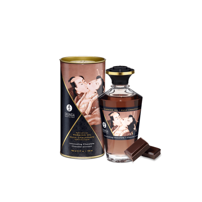 sexy Huile chauffante aphrodisiaque - Chocolat enivrant 100ml