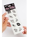 10 tatouages temporaires Candy Collection