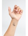 10 tatouages temporaires Candy Collection