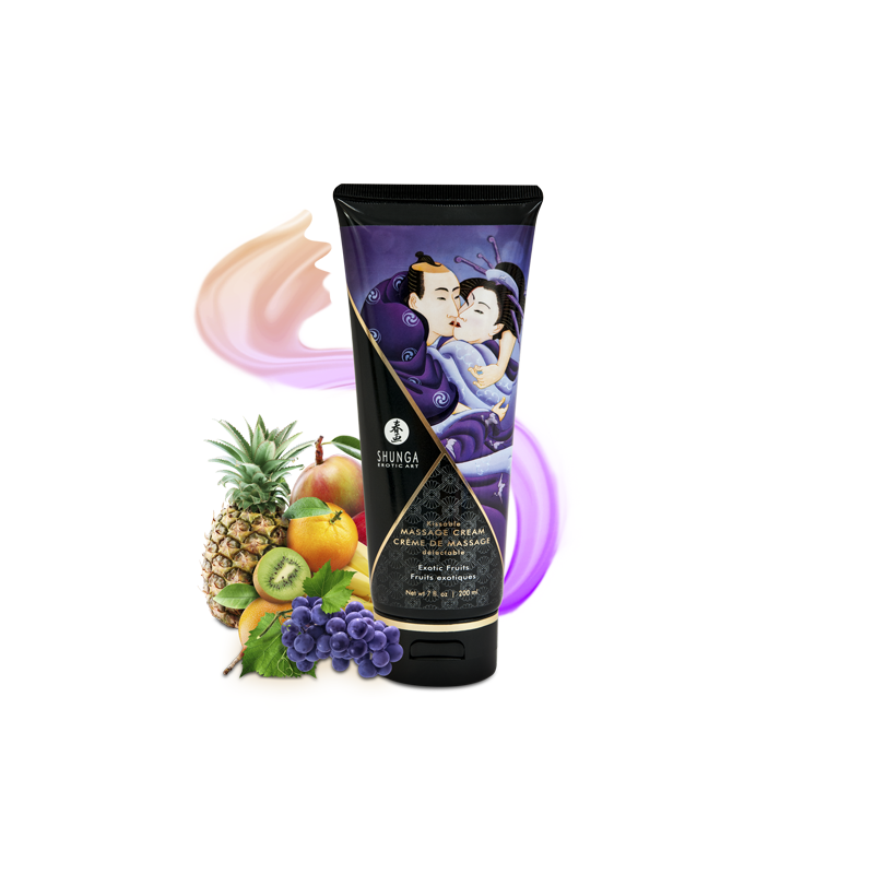 sexy Crème de Massage délectable - Fruits exotiques