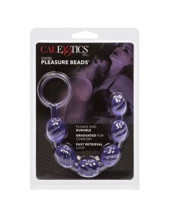 Perles anales CalExotics Swirl violet