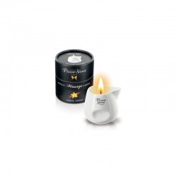 Bougie de massage Vanille Plaisir secret - 80 ml