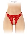 Culotte rouge ouverte Annette - Fashion Secret