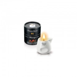 Bougie de massage Bois Rouge Plaisir secret - 80 ml