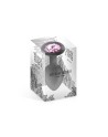 Plug bijou silicone noir S - Hidden Eden