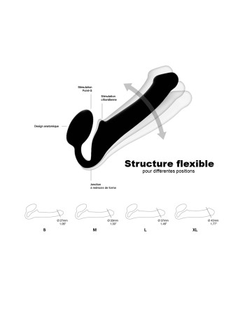 Gode ceinture strap-on chair XL