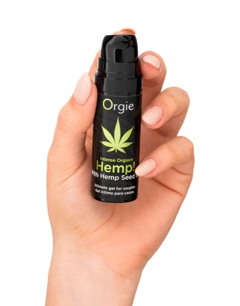 Gel intime d'excitation Hemp Intense Orgasm 15ml