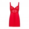 sexy Amor Cherris Nuisette et string - Rouge