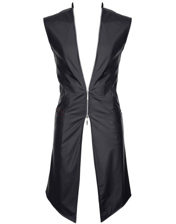 Veste longue sans manche wetlook Marco - Regnes