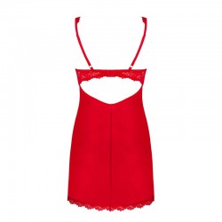 Amor Cherris Nuisette et string - Rouge