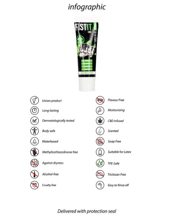 Lubrifiant CBD Fist It 25ml