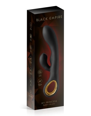 Vibromasseur rabbit My Princess - Black Empire