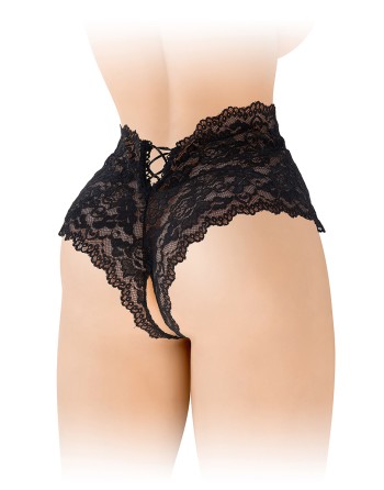 Boxer ouvert Julia - noir