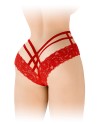 Tanga ouvert Anne - rouge