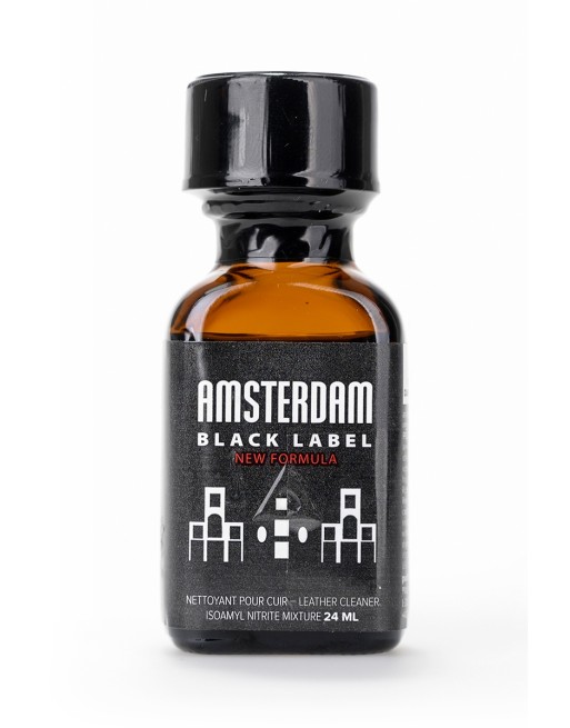 Poppers Amsterdam Black  label 24ml
