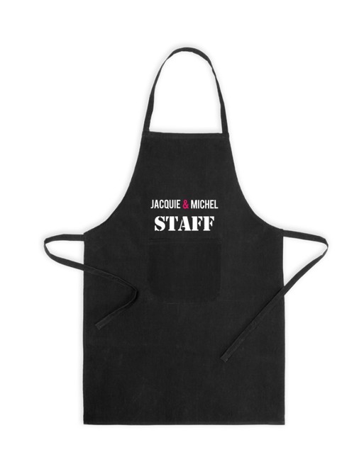 Tablier Staff - Jacquie et Michel