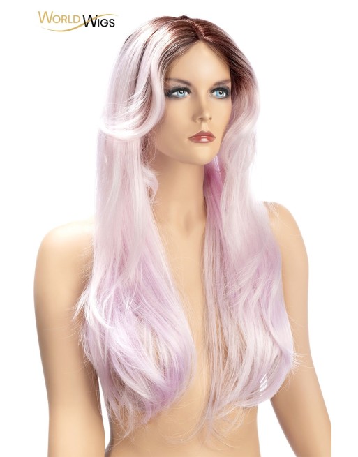 Perruque Aya parme - World Wigs