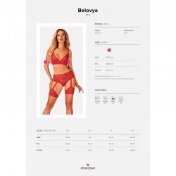 sexy Belovya Soutien-gorge - Rouge