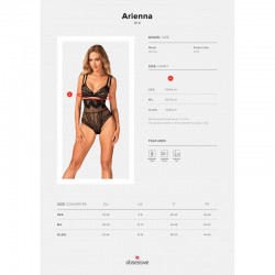 sexy Arienna soutien-gorge noir