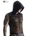 T-shirt à capuche en mesh - Regnes
