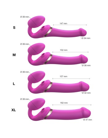 Strap-on-me Multi Orgasm Fuchsia XL