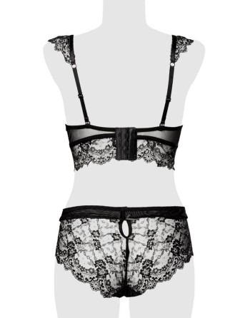 Ensemble culotte et balconnet dentelle - Grey Velvet