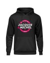 Sweat à capuche JM logo rond