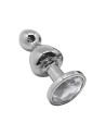 Plug bijou Lollypop transparent M - Wooomy