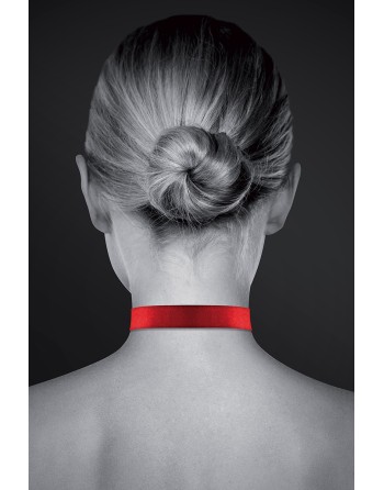 Collier rouge cadenas coeur - Bijoux Pour Toi