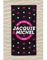 Serviette de plage Jacquie et Michel Bisous