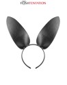 Oreilles de lapin en simili cuir - Fetish Tentation