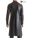 Manteau long wetlook Sergio - Regnes