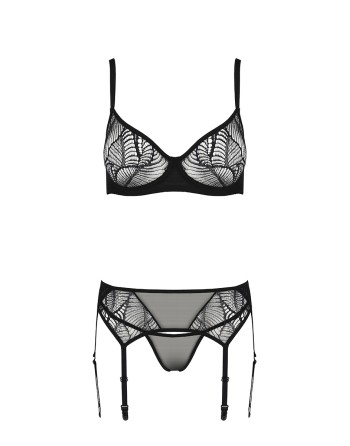 Ensemble à jarretelles Leafa - Passion ECO Collection