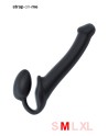 Gode ceinture strap-on noir M