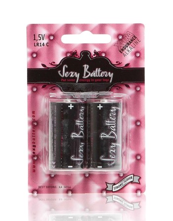 Sexy battery - Piles LR14 x2