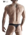 String wetlook noir - Regnes