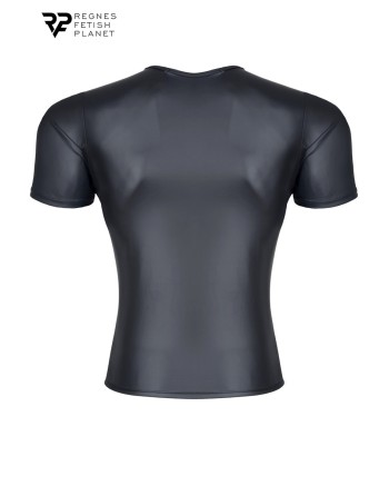 T-shirt wetlook noir - Regnes