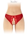 Culotte rouge ouverte Ambre - Fashion Secret