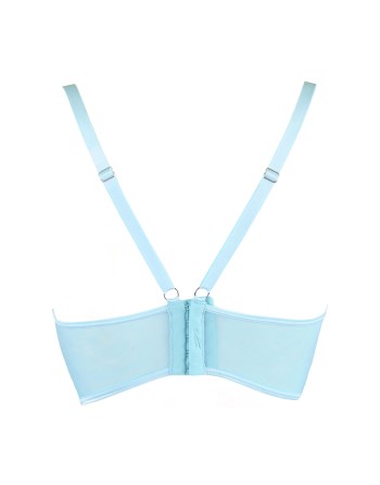 Soutien-gorge dentelle bleu V-10121 - Axami
