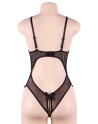 Body noir ouvert - Paris Hollywood