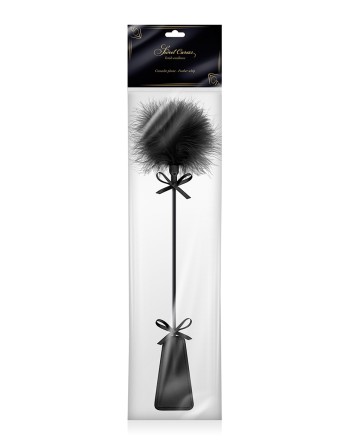Tapette avec pompon noir - Sweet Caress