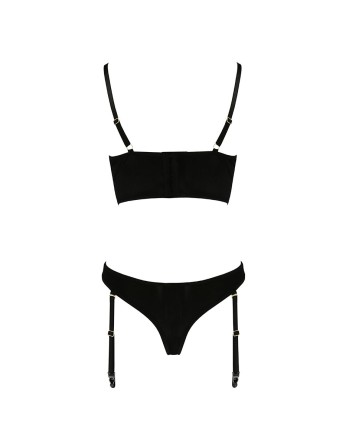 Ensemble culotte à jarretelles et bustier Lara - Casmir