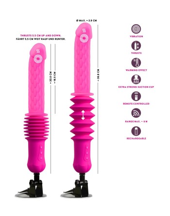 Vibro va-et-vient RC Warming Fucking Machine - You2Toys