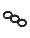 Triple Cock Ring liquid silicone - Erecto