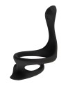 Cock  Ball Ring liquid silicone avec écarteur de périnée - Erecto