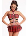 Tenue étudiante sexy 4 pièces - J Lingerie