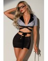 Déguisement d'enseignante sexy 5 pièces - J Lingerie