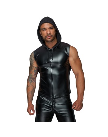 H062 Chemise à capuche avec fermeture éclair à double sens
